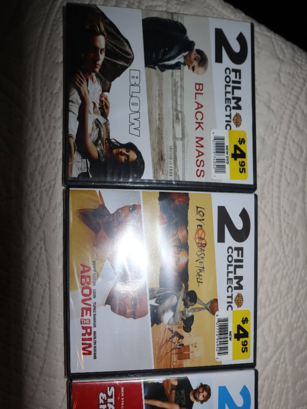 SIX 6 MOVIES DVD Film Collection Starsky&Hutch, Dukes of Hazzard, Blow, etc.